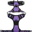 Dog Collar Reflective Nylon Dog Harness, Vest-Style Dog Leash for  Dogs XL