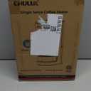 CHULUX Upgrade Single Serve Coffee Maker Machine for K Cup and Grounds with 2 Mins Brew One Cup, 3 Brew Choices, Removable 14oz Reservoir & Drip Tray