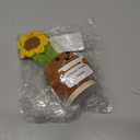 Gossby Gift for Mom from Daughter, Son, Kids - Mother's Day Basket Stuffers - Excellent MOM Would Recommend Sunflower Crochet - Christmas, Birthday Gift Idea for Mama - Knitted Crochet Doll 2 Pack