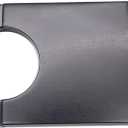 1 pc SHLPDFM Powder coated Black Aluminum 4 1/2" Steering Column Drop 4.5" For 2" Columns SBC BBC 350 454