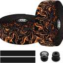Chooee Road Bike Handlebar Tape,2PCS Bicycle Bar Tape,Red/Blue/Green/Yellow/Orange/Purple/Silver/Black