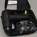 AERLANG Massage Gun with Heat Deep Tissue Back Massager Neck Massager for Pain Relief,Muscle Percussion Massage Gun, Birthday Gifts for Men Women Dad him Handheld Message Gun with 7Heads&Silent (Black)