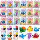 Capoda 18 Sets Ocean Air Dry Clay Kit for Kids Sea Animal Craft Kit Gifts DIY Modeling Clay Art Crafts Set for Kids Party Favors School Prizes Classroom Exchange Gift Toys Fun Activities