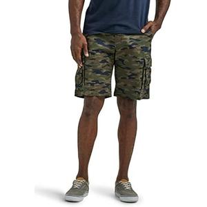 Lee Men's Extreme Motion Carolina Cargo Short, Traditional Camo, 34