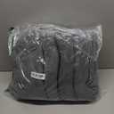 HOMEXCEL Bath Towel Set Pack of 4, 30 x 60 Inches Large Microfiber Bath Towels, Soft, Absorbent, and Quick Dry Towels for Bathroom, Pool, Beach, Swim, and Yoga, Large Bathroom Towels, Grey