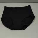 UMMISS Womens Underwear,Cotton High Waist Underwear for Women Full Coverage Soft Comfortable Briefs Panty Multipack (Large, Black-grey-total 5 Pack)
