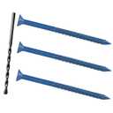 1/4 x 3-3/4" Flat Head Concrete Screw Anchor, for Anchoring to Masonry, Block or Brick (100Pcs)