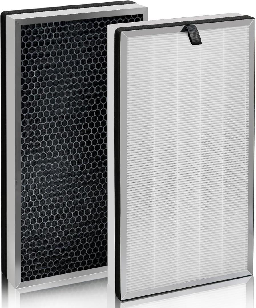 112 Replacement Filter | Perfect Compatibility with MA Air Purifier 112 Series | 3 in 1 with Pre-filter, High-Efficiency Core Layer and Activated Carbon | 2-Pack
