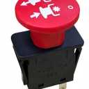 3 x PTO Switch 5 Terminals 01545600 00522100 430-401 for Ariens Gravely ProMaster MTD Toro Gravely Delta Scag Compatible with PM100, EZR,ZTX 260Z, ZTR 2050 34, 34Z Zoom 2148XL, 01545600, 925-1716, 5 AMP