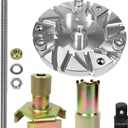 Primary Clutch Spider Tool & Spider Nut Tool & Fixture Plate Tool Fit for Polaris Turbo Ranger 900 1000 RZR XP Trail 900 1000 General 900 1000