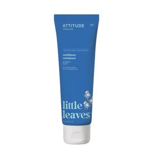 ATTITUDE Hair Conditioner for Kids, Dermatologically Tested Products, Plant- and Mineral-Based Detangler, Vegan, Blueberry, 8 Fl Oz