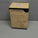 DYLEN Car Cup Holder Tray, Cup Holder Expander Adapter for Car, 9.5 Detachable Car Food Tray Table for Eating, Road Trip Essentials Fits Yeti, Hydro Flask 16-46 oz, Black 