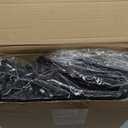 Riakrum 30 Pack Clear Zippered Storage Bags, 15x11x4 inches, Vinyl Plastic Sweater Sheet Organizers Storage Bags, PVC, for Clothes, Sheet, Blankets, Fabrics Organizers (Black)