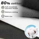 unenow 5 Pairs Pilates Socks for Women Non Slip Socks with Grips for Yoga Hospital Barre Barefoot