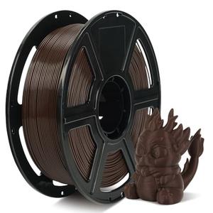 FLASHFORGE Rapid PLA Filament 1.75mm, High Flow Speedy 3D Printer Filament, Experience Exceptional Performance with 500mm/s High-Speed Printing, Neatly Wound & Top-Notch Filament (Chocolate Brown)