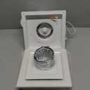 FEITON Bathroom Exhaust Fan with Light, Ceiling Mount, 110 CFM 1.0 Sones 4 Inch Duct, Quiet Square Bath Fan Light Combo, Shower Exhaust Fan with Light