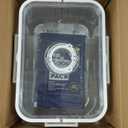 peatend Bread Box for Kitchen Countertop | Airtight Bread Storage Container with New Upgrade Time Recording Lid  Bread Keeper for Homemade Bread, Donuts, Bagels, Toast, and Cookies (White-Small)