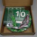 Football Party Decorations, Football Party Supplies Set with Plates, Napkins, Banner and Tablecloth, Football Birthday Party Favors Decor Kit Serve 25