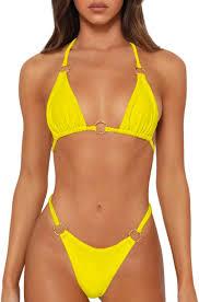 MIKETAI Sexy Bikini Top for Women Small