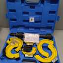 8MILELAKE Macpherson Strut Spring Compressor Kit Interchangeable Fork Coil Extractor Tool Set