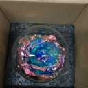 WOKEISE Light Up Rose Butterfly in Glass Dome, Mothers Day Rose Gifts for Mom, Birthday Anniversary Flower Lighted Roses Gifts for Women, Wife, Grandma, Girlfriend, Girls, Sister-Blue