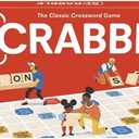 Hasbro Gaming Scrabble Board Game, Classic Word Games for Kids Ages 8 and Up, Fun Family Game for 2-4 Players, The Classic Crossword Game