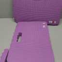 Kneeling Pad Thick Extra Large High Density Foam Comfort Kneeling Pad for Work Gardening Yoga Exercise Garden Knee Pad 2 Pack Purple