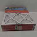 Filtrete 20x25x1 AC Furnace Air Filter, MERV 11, MPR 1000, Micro Allergen Defense, 3-Month Pleated 1-Inch Electrostatic Air Cleaning Filter, 4 Pack (Actual Size 19.69 x 24.69 x 0.81 in)