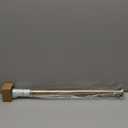 Ivilon Tension Curtain Rod - Spring Tension Rod for Windows or Shower, 24 to 36 Inch. Warm Gold