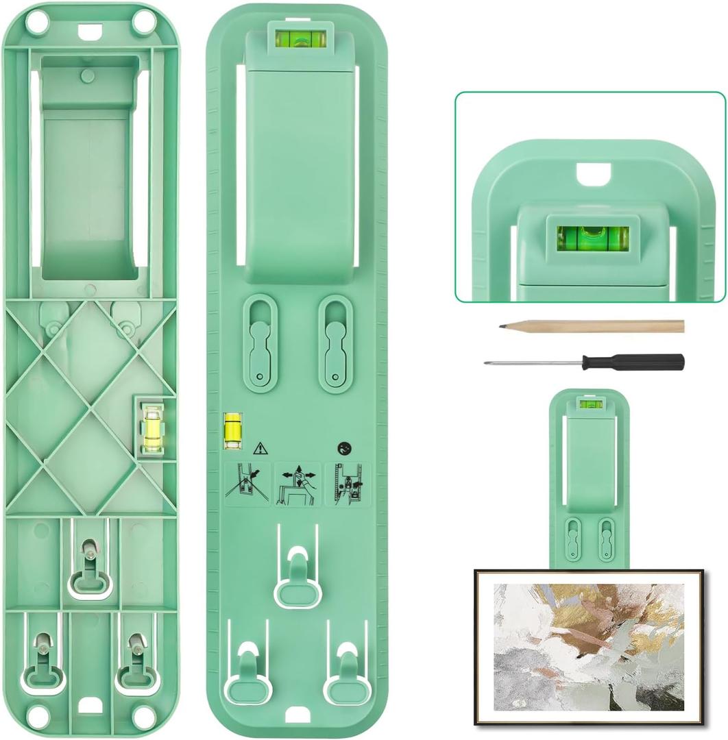 Picture Hanging Tool Kit Picture Hangers Wall Hanging kit Picture Frame Hanger Tool Level Heavy Duty Photo Hanger Wall Hanger Level