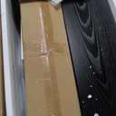 Black 6 Drawer Dresser for Bedroom, 15.3" D x 47.2" W x 32.3" H in Simply Modern Chest of Drawers, Wood Storage Double Dresser with Deep Drawers for Living Room, Hallway Entryway, Black