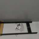 Floating Shelf Bracket ,Hidden Shelf Brackets (2 Pcs Additional Brackets 22 Inch --NO Kits), Matte Black