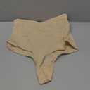 SIMIYA Thong Shapewear Tummy Control for Women High Waist Stay Put Body Shaper Girdle Stomach Compression Shapewear Thong, size L