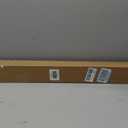 LazBlinds No Drill Blackout Roller Shades, 34" W x 48" H, Dark Coffee