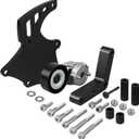 Bevinsee LS Truck Sanden 508 AC Compressor Bracket with Tensioner Kit Compatible with Chevy 4.8L 5.3L 6.0L 6.2L SUV Truck Engine