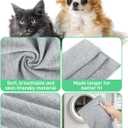 Dog Sling Swaddle Carrier for Small Dog, Cat Front Carriers for Small Pet up to 20lbs, Puppy Pouch with Adjustable Straps, Hands Free Pet Sling, Anti Anxiety Puppy Sling (Light Grey)