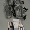 URTOM 6W RGBW Up Lights Indoor Christmas Spotlight Indoor LED Color Changing Uplighting Indoor with Remote 120V Spot Lights Indoor Plug in Floor Spotlight Indoor for Plant Picture Party, 4 Pack