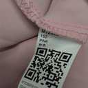 Cold Shoulder Junior Bridesmaid Dress Girls A-line Asymmetrical Chiffon Birthday Wedding Party Dresses, Dusty Pink 