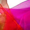 Juggling Scarves, 12 PCS Dance Scarves for Kids Play Silk Scarve for Toddlers Children Movement Music Scarf Magic Tricks Performance Props Accessories Rhythm Band Scarfs 12colors 24 inches