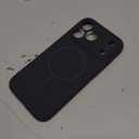 Miracase Magnetic for iPhone 17 Pro Max Case, Compatible with MagSafe, Integrated Silicone Camera Control Cover, 3.0mm Thicken Shockproof Drop Protection Phone Case for 17 ProMax, Black