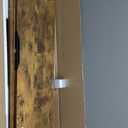 Claiks Electric Standing Desk, Adjustable Height Stand up Desk, 24x48 Inches Sit Stand Home Office Desk with Splice Board, Black Frame/Rustic Brown Top