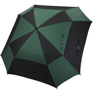 G4Free Extra Large Golf Umbrella 62/68 inch Square Vented Windproof Auto Open Double Canopy Oversized Stick Umbrella