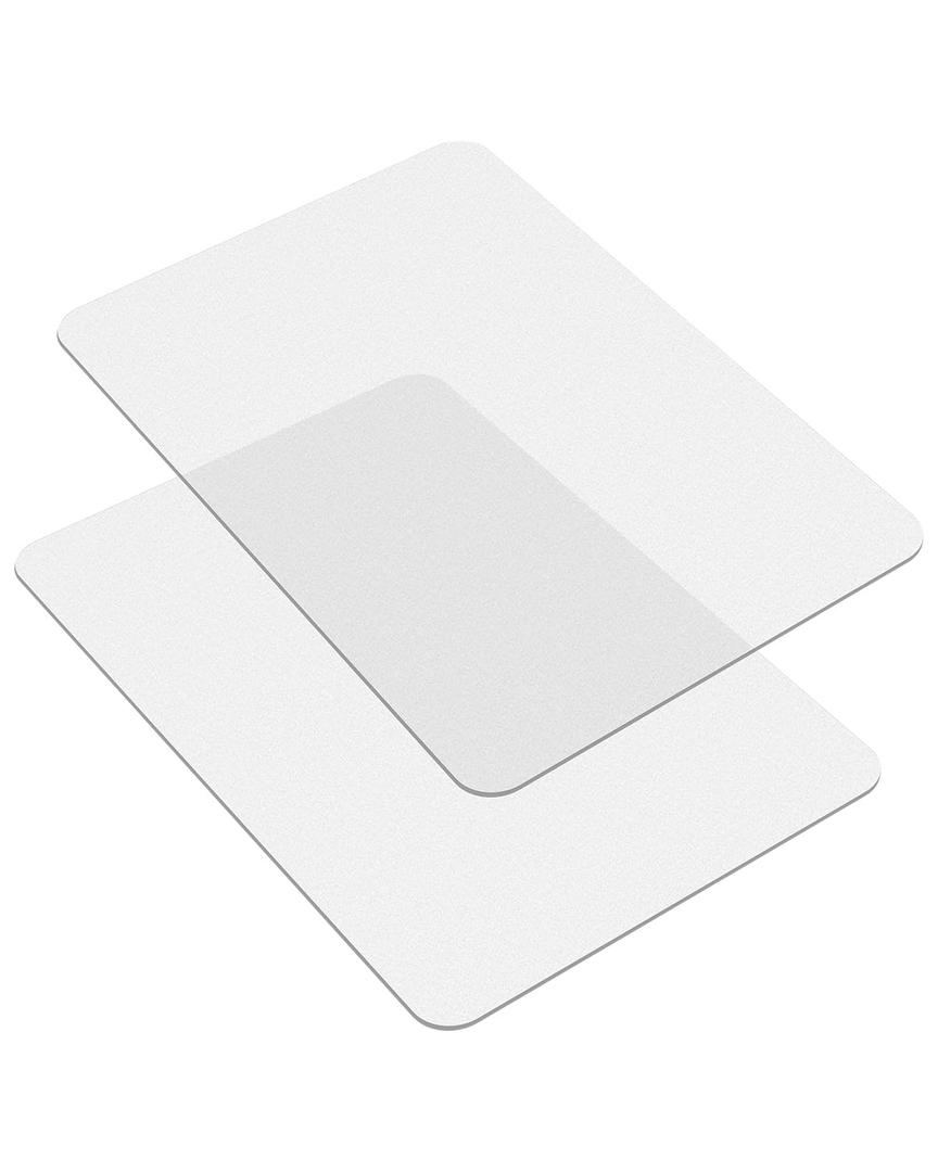 Soimeat Hard Frosted Office Chair Mat for High Pile Carpet & Hardwood Floor