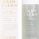 Velour Lash Clean - Oil Free Liquid Makeup Remover for Eyes, False Lashes, & Face - Gentle Lash Cleanser & Eye Makeup Remover - Vegan Lash Extension Cleanser - No Parabens or Fragrance (140 ml) (1 Fl Oz (Pack of 1))