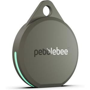 Pebblebee Clip 5 | Rechargeable Bluetooth Tracker Tag for Keys & Bags | Alternative to Air Tag & Android Trackers | 130 dB Siren, Bright LED Strobe, 12-Month Battery, Alert Safety Mode & Phone Finder