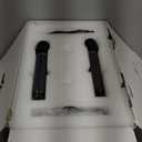 GFEEN Party Bluetooth Speaker: 100W Peak Loud! Deep Bass, 15H Playtime, Large Wireless Speakers, Powerful Sound, Light Show, Fast Charging for Outdoor, Backyard, House(Silver with 2Mic)