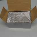 Thyle 48 Pcs Fun House Carnival Mirror Over 4 Feet Circus Props Funhouse Self Adhesive Carnival Mirror Fun Clown for Halloween Circus Party Decorations, 6.3 x 3.3 Inches Each