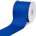 Creative Ideas, 3" Inch Solid Grosgrain Ribbon, 25 Yards, Royal Blue, 25 yd