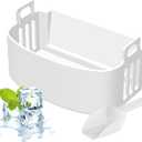 Ice Basket Compatible with Magic Chef Ice Maker, Replacement Basket Compatible with Magic Chef, Compatible with Frigidaire Durable and No Assembly, No Tools Required, Easy To Replace