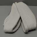 2 Pack Small Woven Basket with Gift Bags and Ribbons, Empty Decorative Gift Chest Box, Cute Baby Gift Basket for Nursery, Cotton Rope Room Shelf Storage Basket with Handles, All 12"x 8"x 5",White